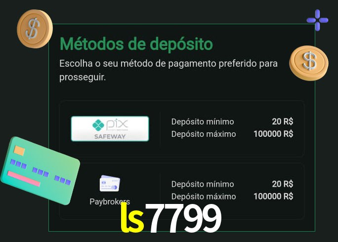 O cassino ls7799 oferece uma grande variedade de métodos de pagamento